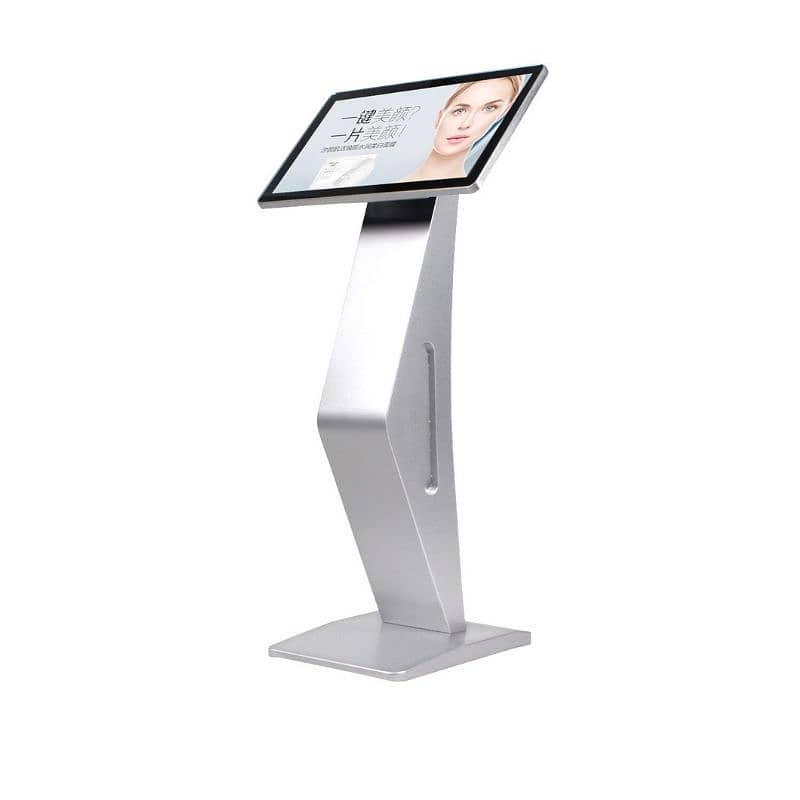 Digital Self order Kiosk Touch Standy-Floor Standee-Polycom Logitech 3