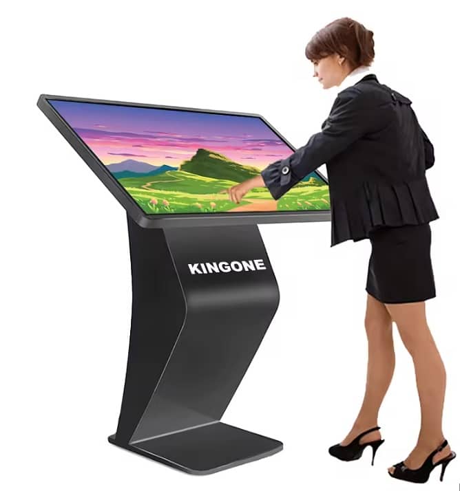 Digital Self order Kiosk Touch Standy-Floor Standee-Polycom Logitech 4