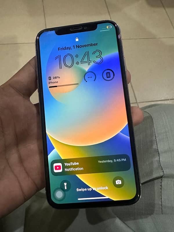 Iphone x 64gb pta Approved 1