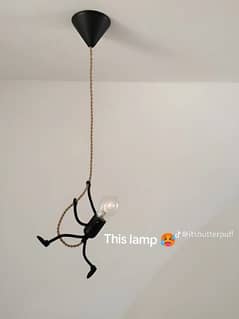 Hanging Man Light For Decorations