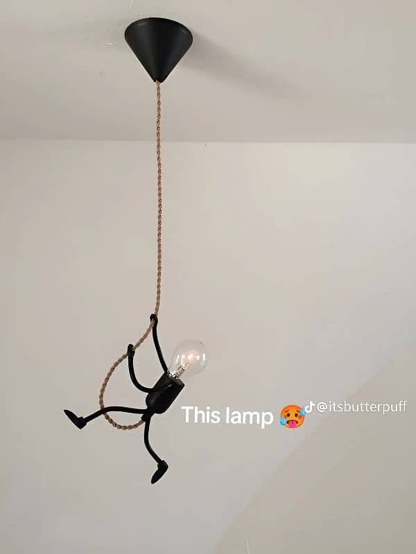 Hanging Man Light For Decorations 0