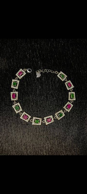 Natural Emerald & Ruby Outstanding Bracelet 0