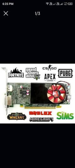 AMD r7 250 2gb ddr 3 graphic card for PC