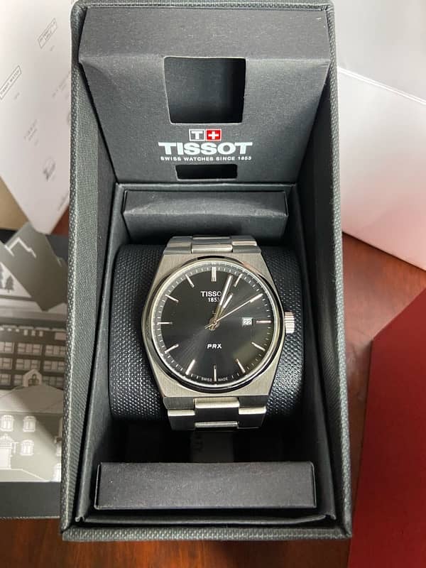 Tissot prx black dial || Mens wristwatch 1