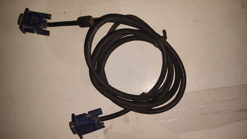 hikvision 2 camera DVR or VG cable with power cable 4