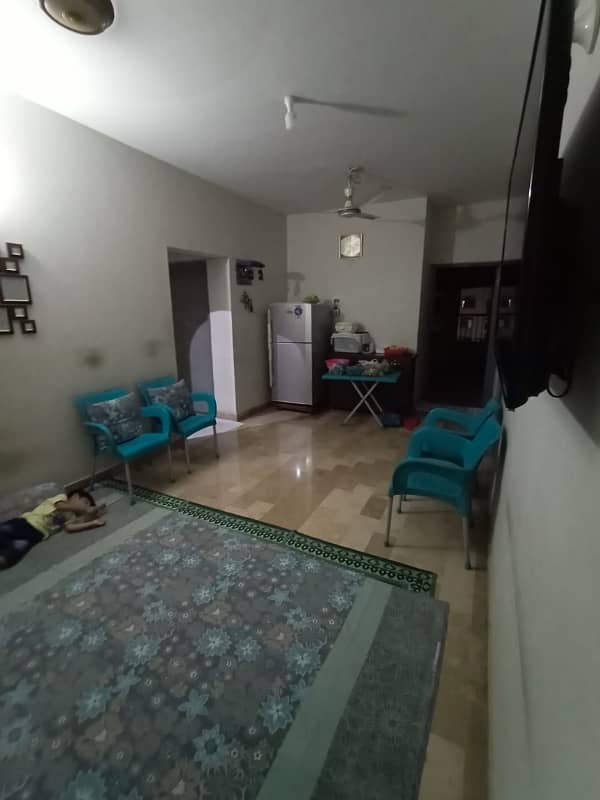 URGENT SALE 5 Rooms Flat in SAIMA FLAT in Good Condition for sale, INVESTOR RATES, north Karachi 11