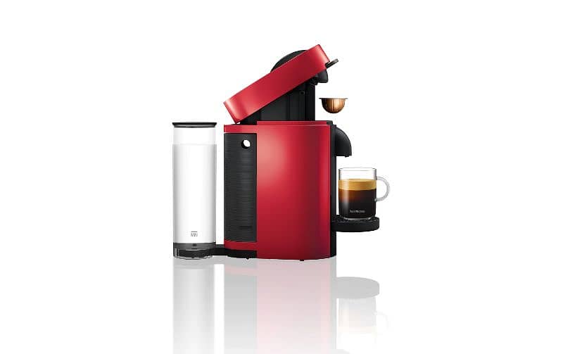 Nespresso VertuoPlus Cherry Red Coffee Machine 1