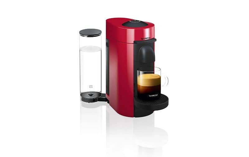 Nespresso VertuoPlus Cherry Red Coffee Machine 2