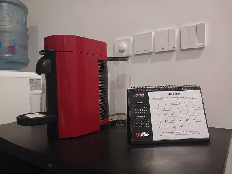 Nespresso VertuoPlus Cherry Red Coffee Machine 3