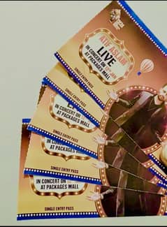 ATIF ASLAM CONCERT / passes available