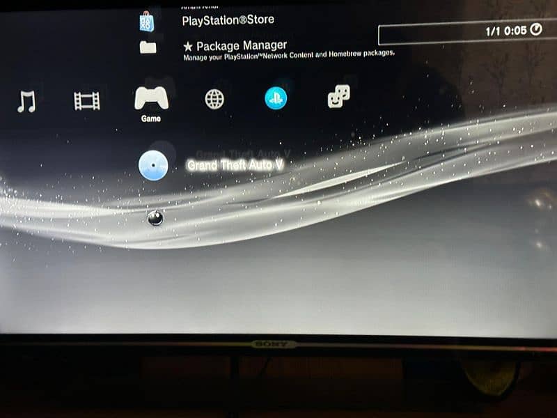 PlayStation with RaceingWheel (jailbreak) 3