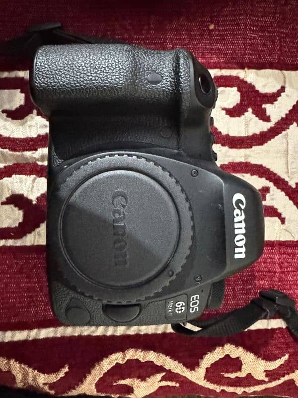 Canon EOS 6D mark II with 85mm f1.8 lens 1