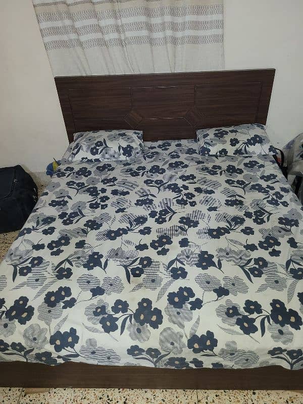 BROWN BED SET 3