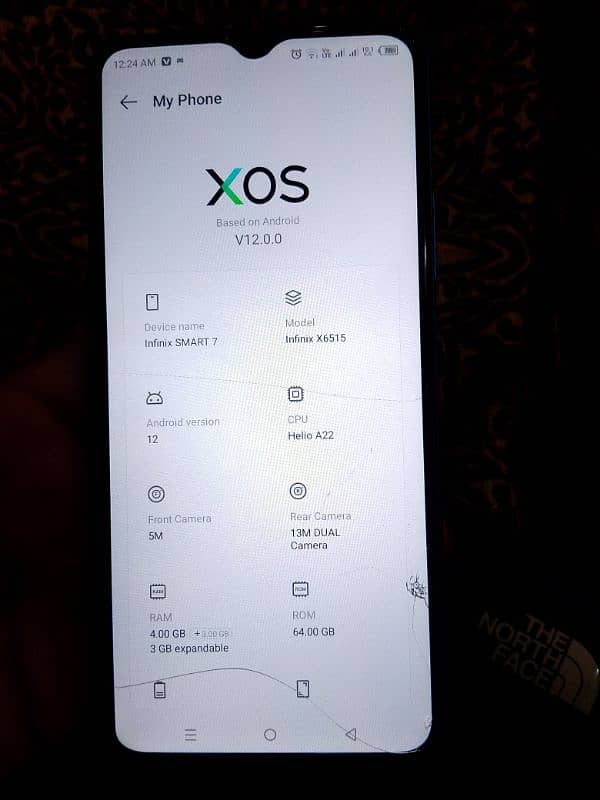 Infinix smart 7 4+3 gb 64 urgent for sale 2