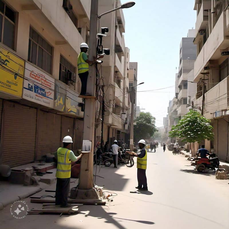 CCTV Camera installation Service and Maintince in Karachi 8