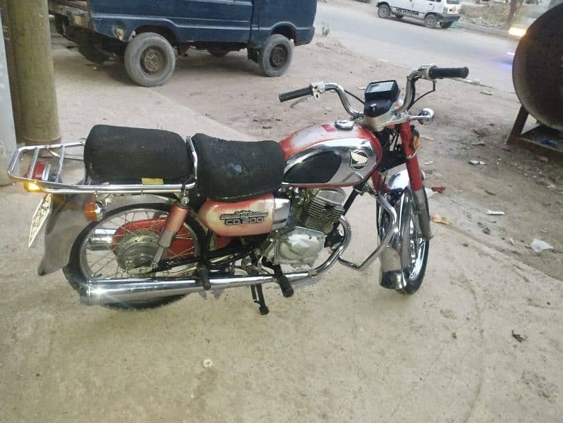 Honda cd 185 convert 200 4