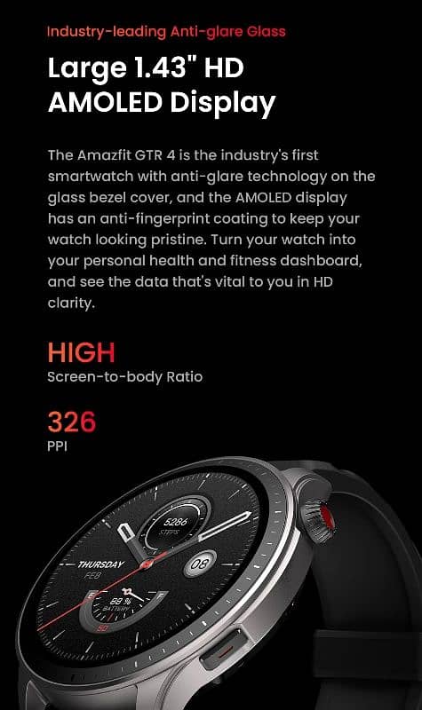 Amazfit GTR4 Box Pack 4