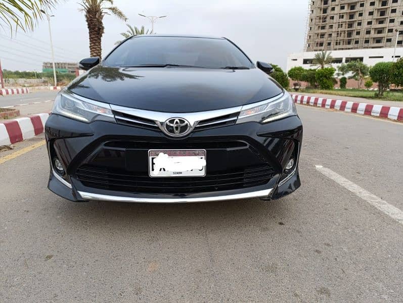 Toyota Altis Grande 2022 X Edition with Black Interior 2