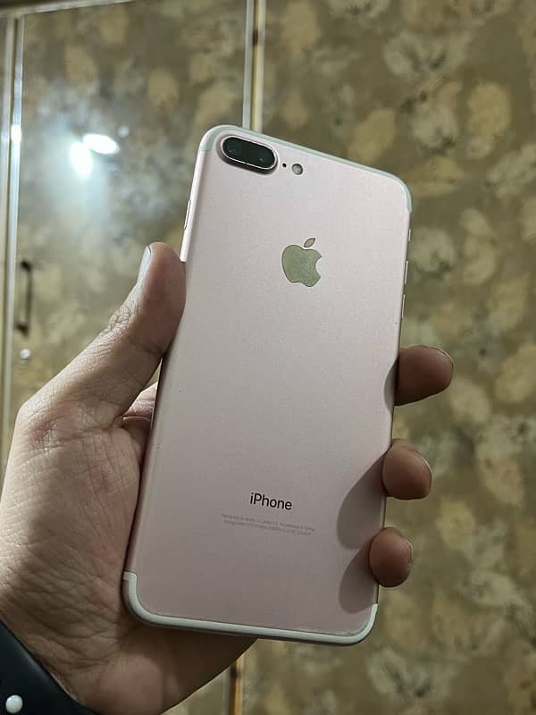 Iphone 7plus PTA approved 128Gb 2