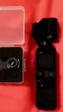 dji osmo pocket 2 with Pro Wide Angle Very Expensive Lens Accessory