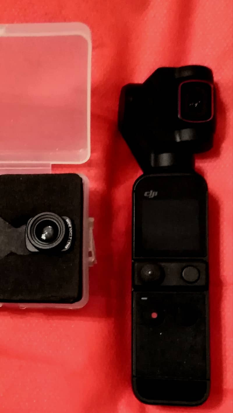 dji osmo pocket 2 with Pro Wide Angle Very Expensive Lens Accessory 0