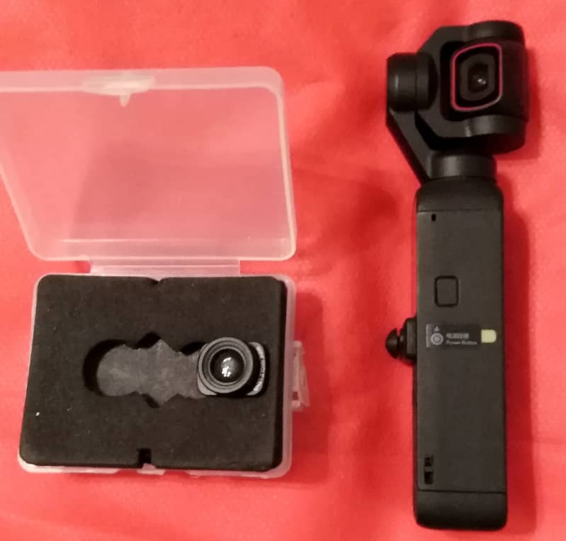 dji osmo pocket 2 with Pro Wide Angle Very Expensive Lens Accessory 1