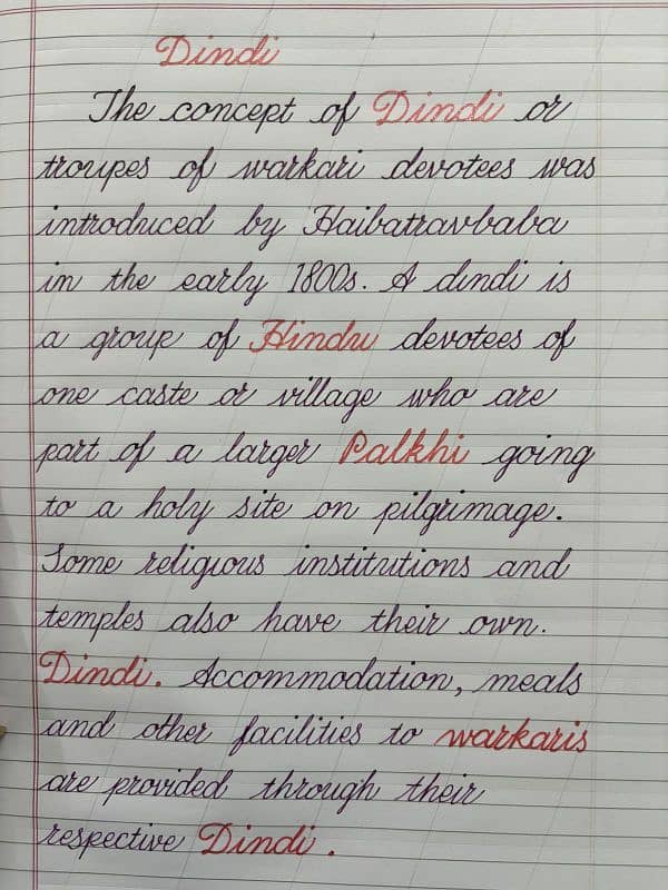 hand writing assignment work 0