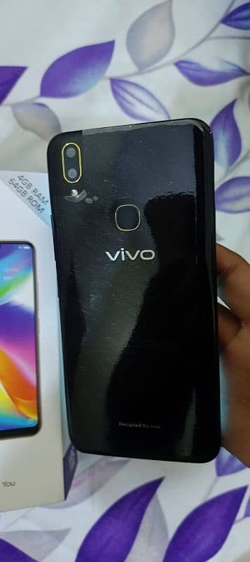 vivo y 85 4gb 64 with box 10by10 pta approved 2