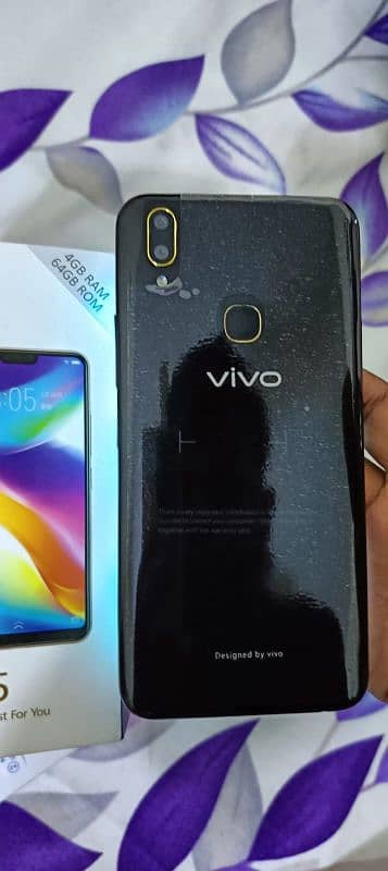 vivo y 85 4gb 64 with box 10by10 pta approved 3