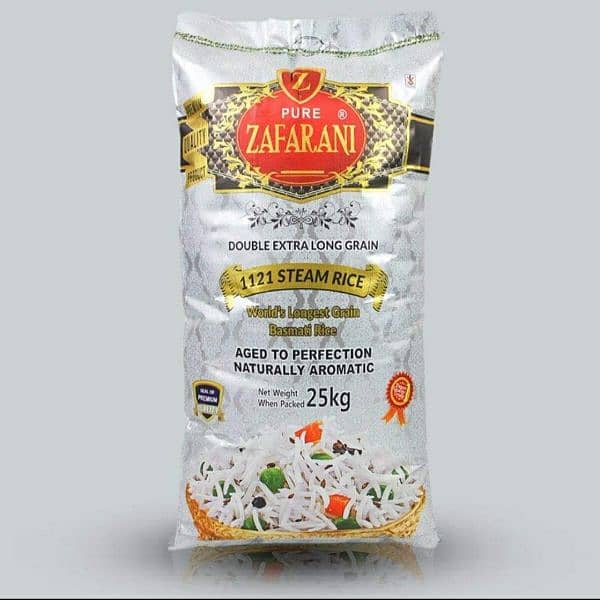 asal zafrani steam rice 0