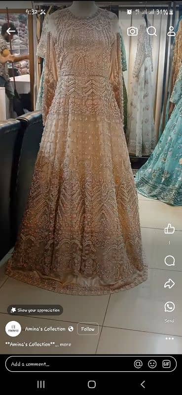 ãkbar aslam bridel valima very beauti full hand work,,maxi, 2