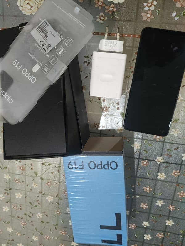 Oppo F19 Scratch less / Genuine Mobile Lush Condition 0