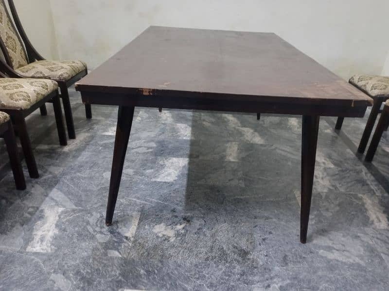 Dining table with Chairs 2