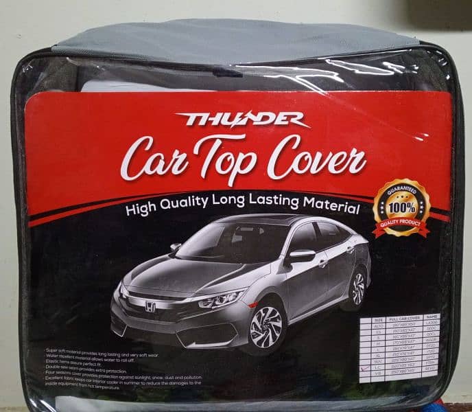 Thunder Car top Covers Available - Alto Civic Grande Mira Hilux 1