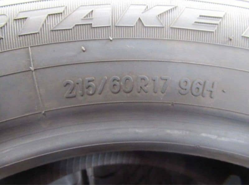 4tyres 215/60/R/17 Overtake Japan 9.5/100 Condition 1