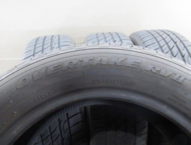 4tyres 215/60/R/17 Overtake Japan 9.5/100 Condition 4