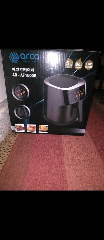 new air fryer packed 0