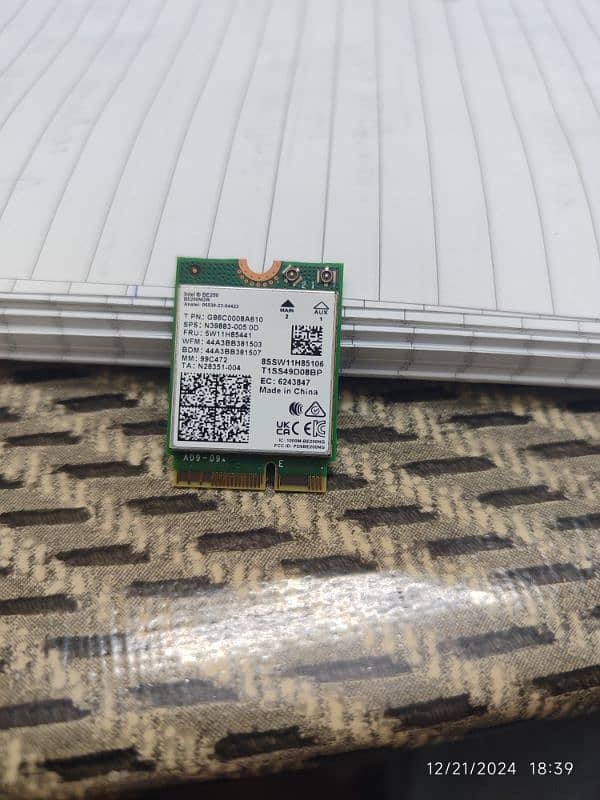 Intel BE200 M. 2 WiFi 7 Tri Band Card E-Key. Brand New 3