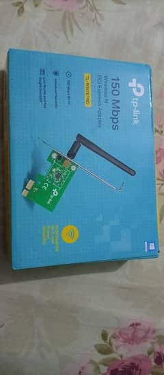 TP-Link Wireless N Pcie wifi adapter with box + warranty