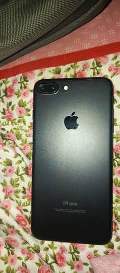 iphone 7 plus PTA approved. black fully working.