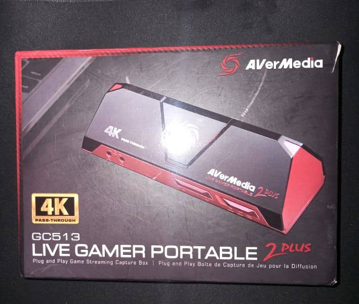 Avermedia game capture 4k GC513 live gamer portable 2 plus 0