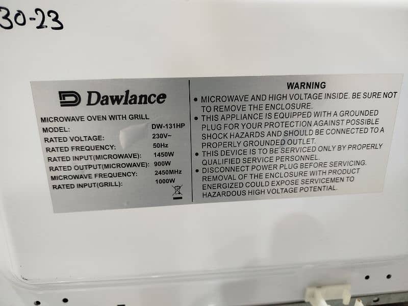 Dawlance Microwave 6