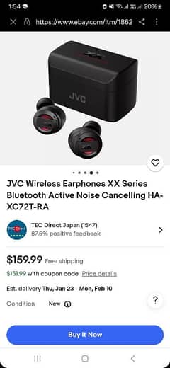 JVC airpods made in japan