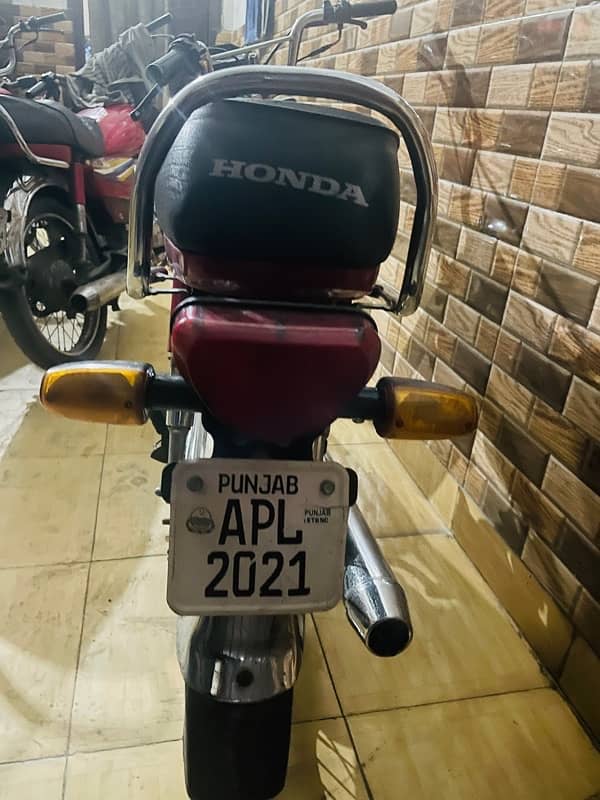 Honda CD70 Total Genuine { Model 2021 } New 4