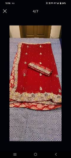 pure shafoon lehnga and dopatta heavy work