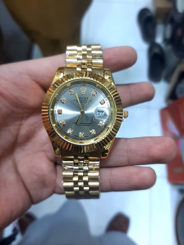 Rolex two tone black dail 3