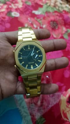 Skmei 1816 watch original new gold