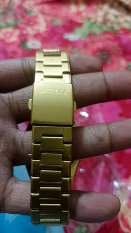 Skmei 1816 watch original new gold 1