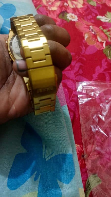 Skmei 1816 watch original new gold 3