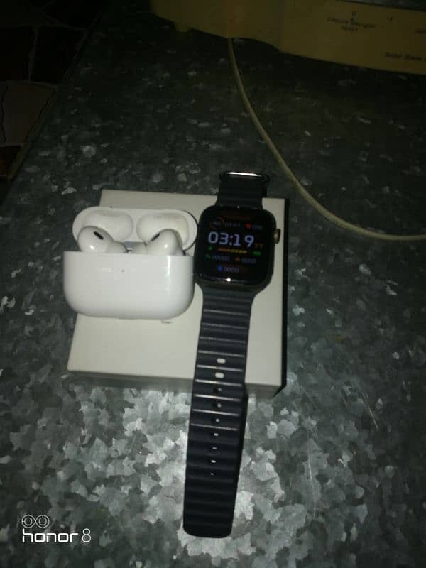 airpood and ultra watch 1